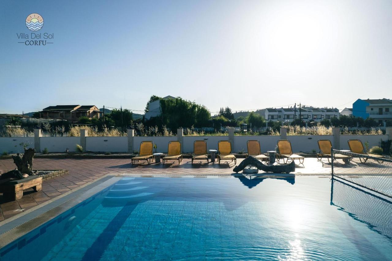Villa Del Sol Corfu Сидарион Экстерьер фото