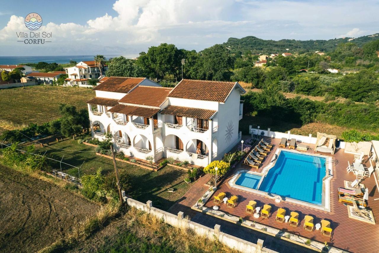 Villa Del Sol Corfu Сидарион Экстерьер фото