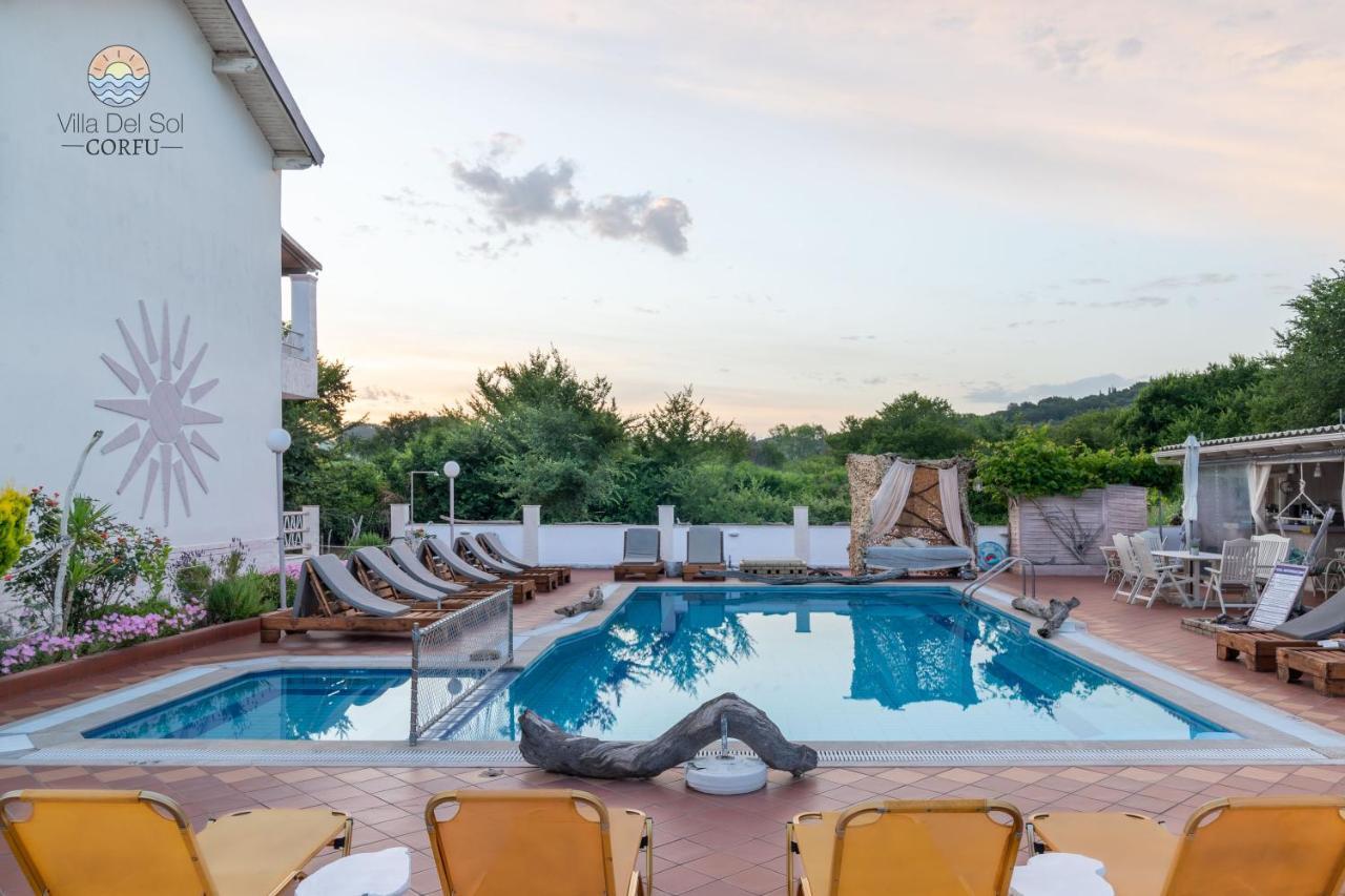 Villa Del Sol Corfu Сидарион Экстерьер фото