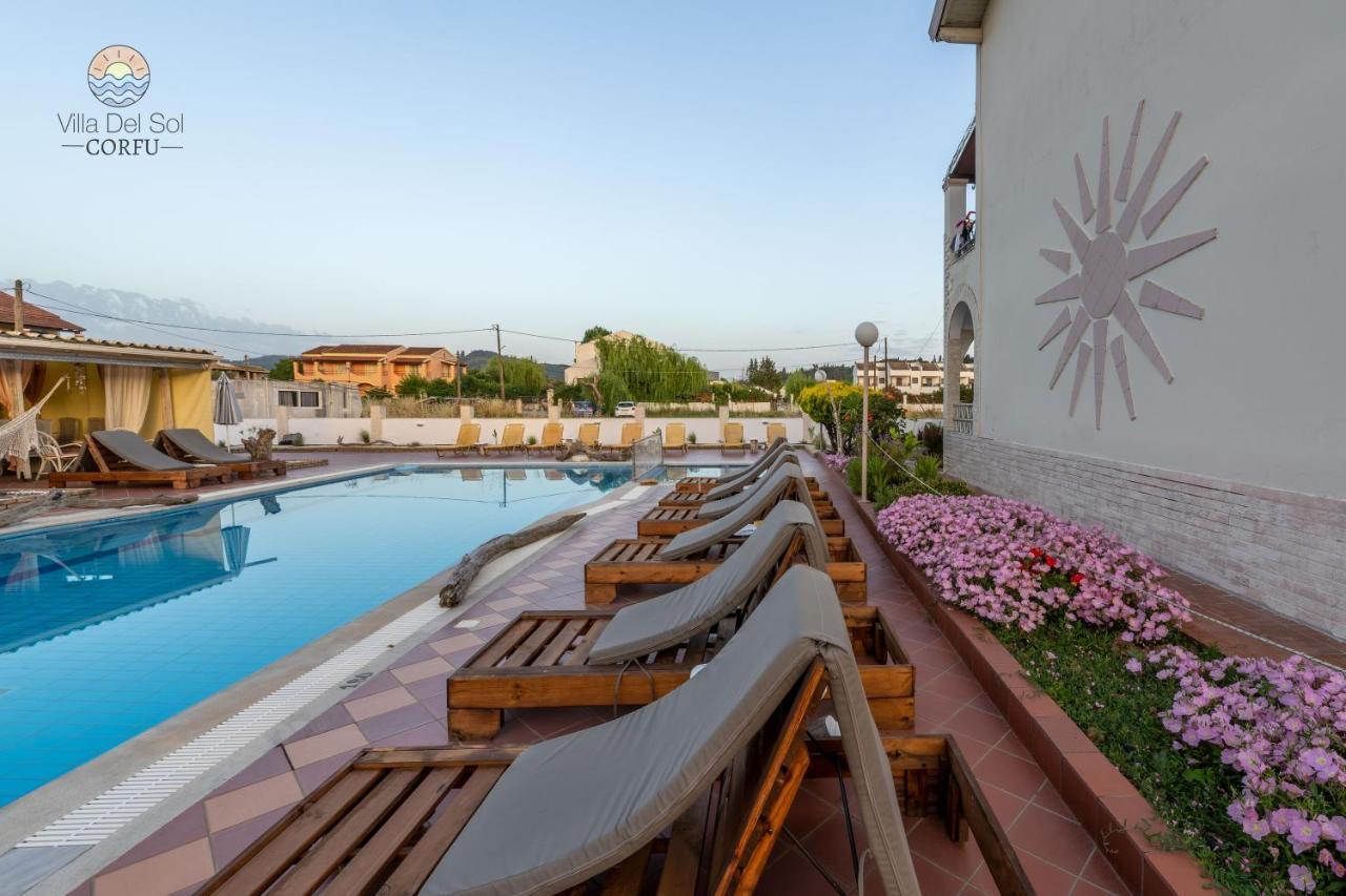Villa Del Sol Corfu Сидарион Экстерьер фото