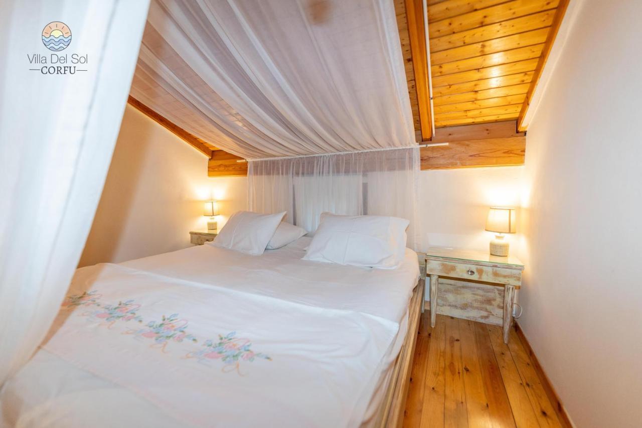 Villa Del Sol Corfu Сидарион Экстерьер фото